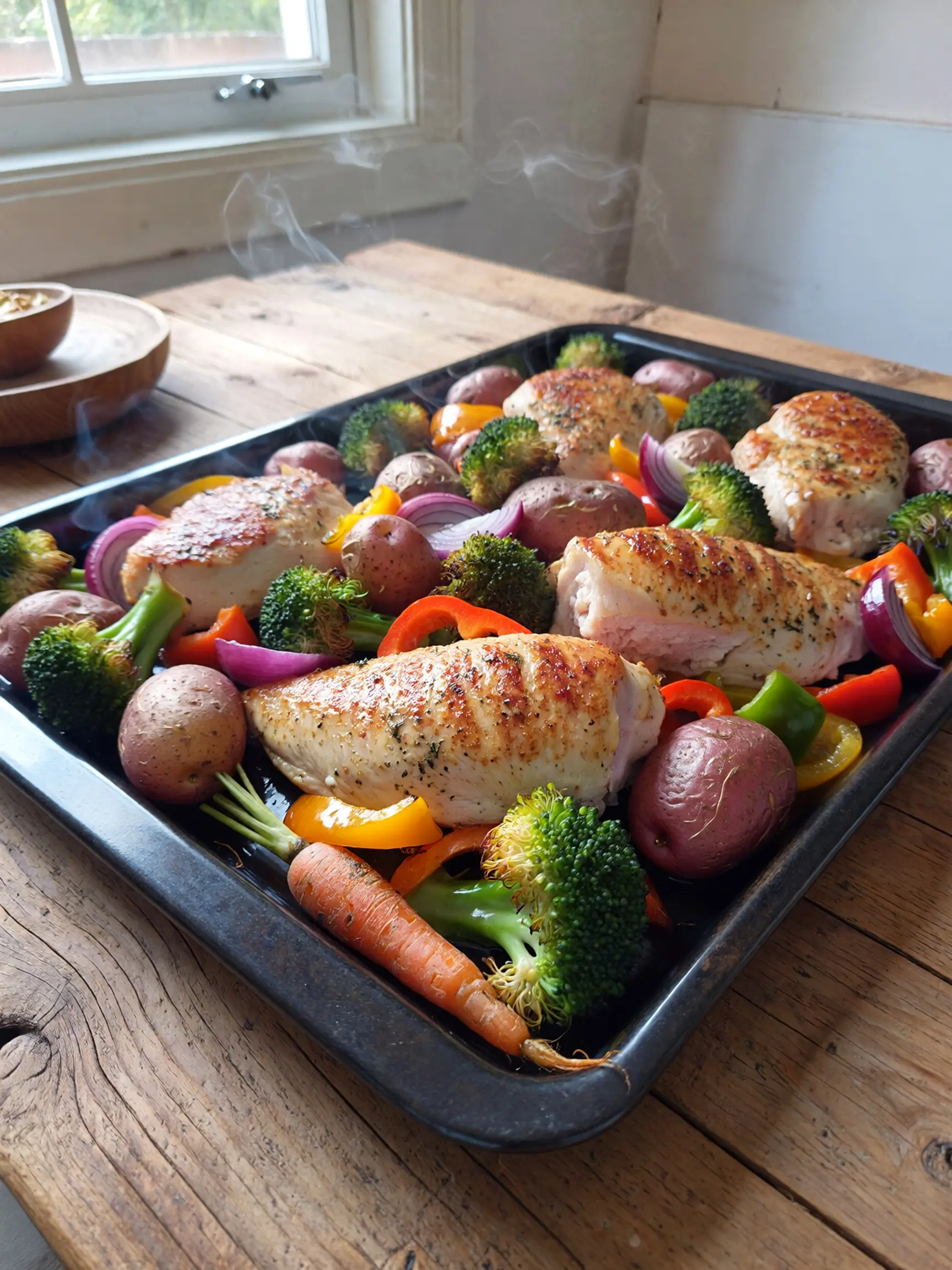 Sheet Pan Chicken & Vegetables