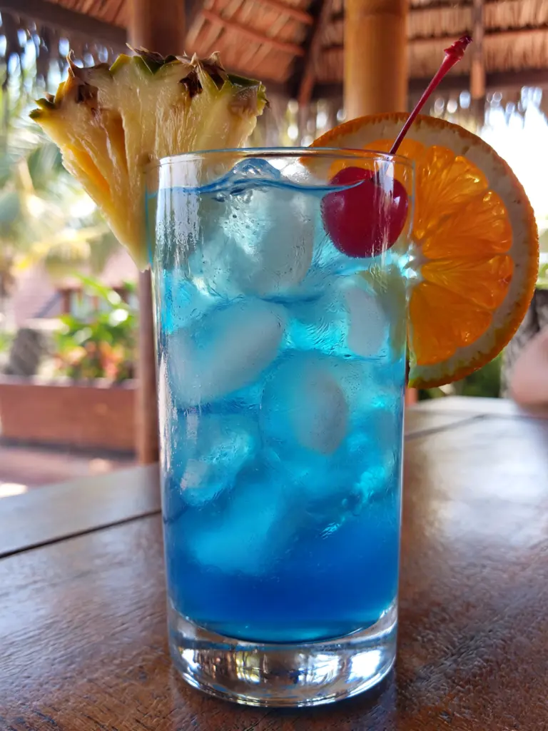 Boozy Blue Hawaiian Punch
