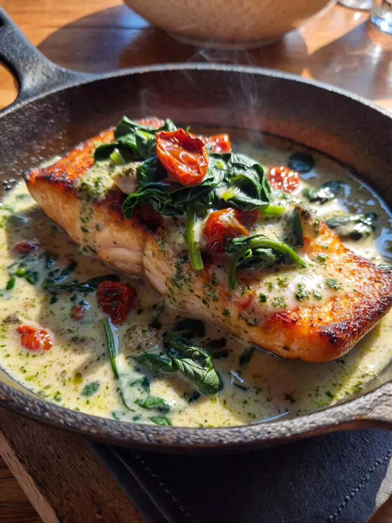 Creamy Tuscan Salmon
