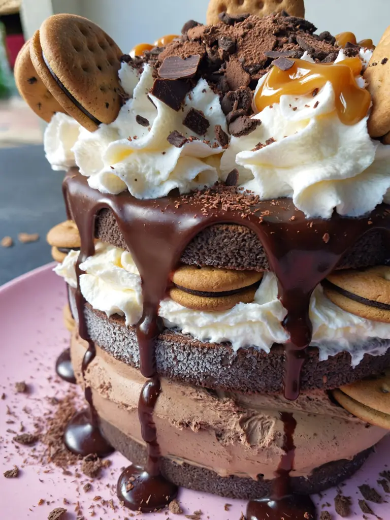 Ice Cream Sandwich Cake