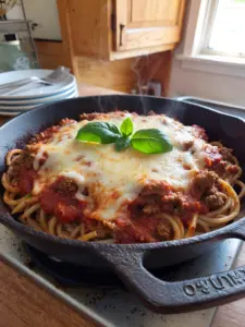 Ground Turkey Pasta Skillet