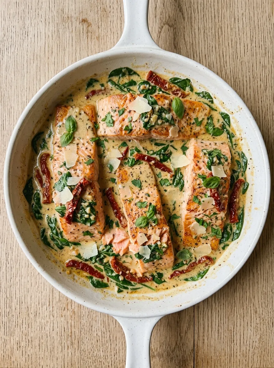 Creamy Tuscan Salmon