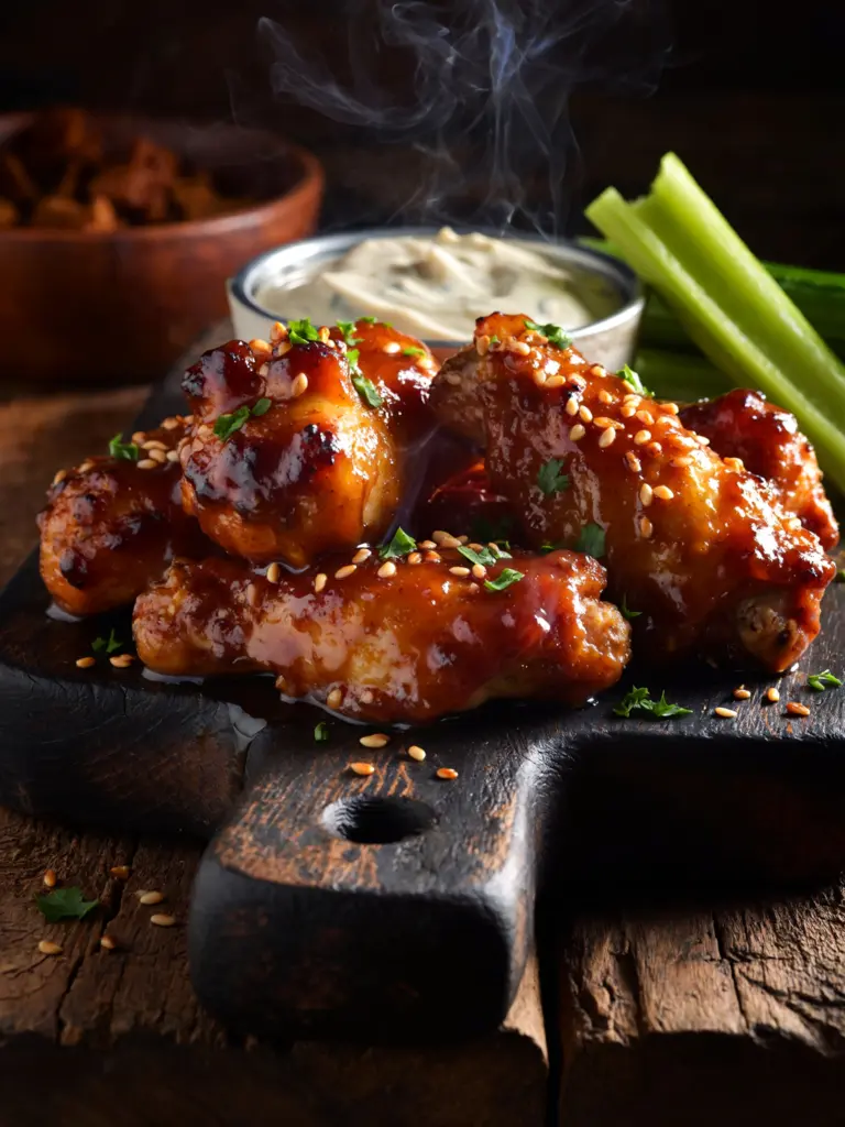 Honey BBQ Chicken Wings