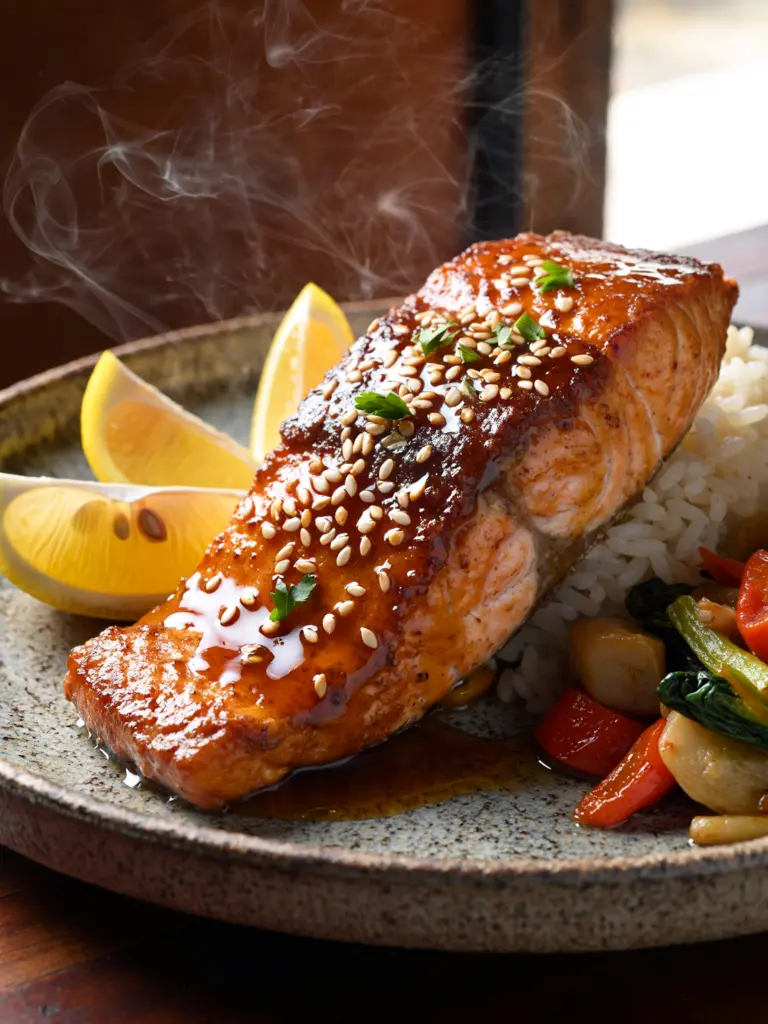 Honey Garlic Salmon
