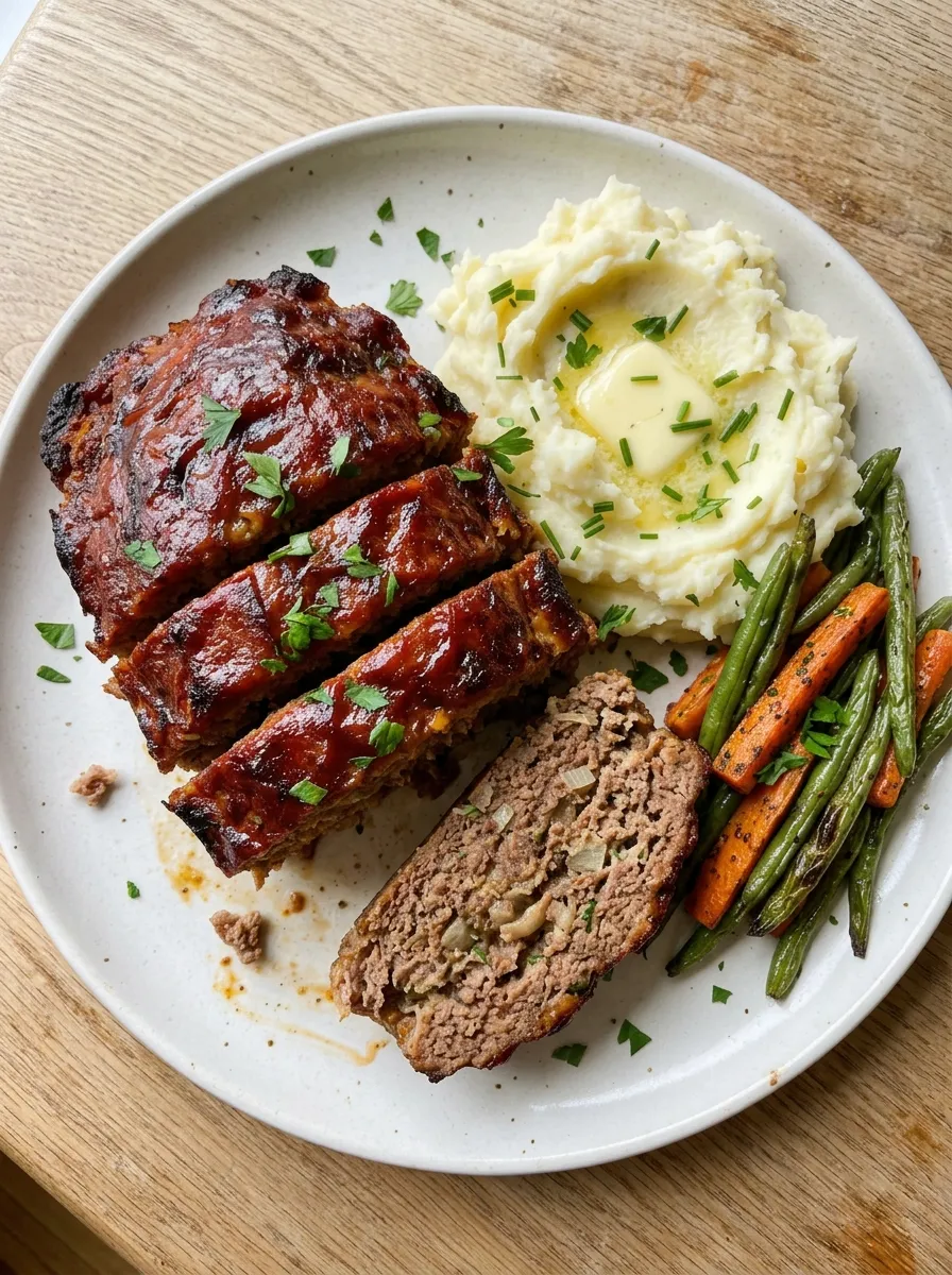 Classic Homemade Meatloaf