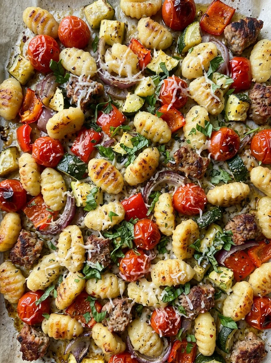 Sheet Pan Gnocchi