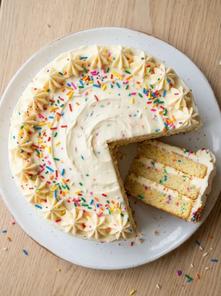 Sprinkle Birthday Cake