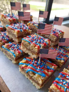 Patriotic Rice Krispie Treats