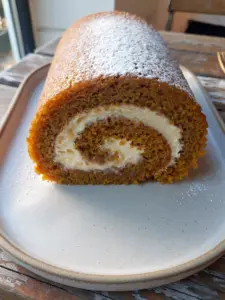Pumpkin Roll Cake