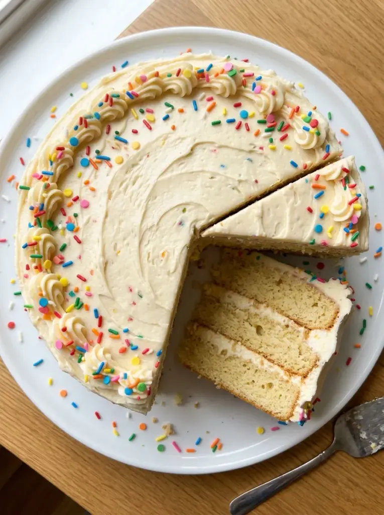 Vanilla Birthday Cake