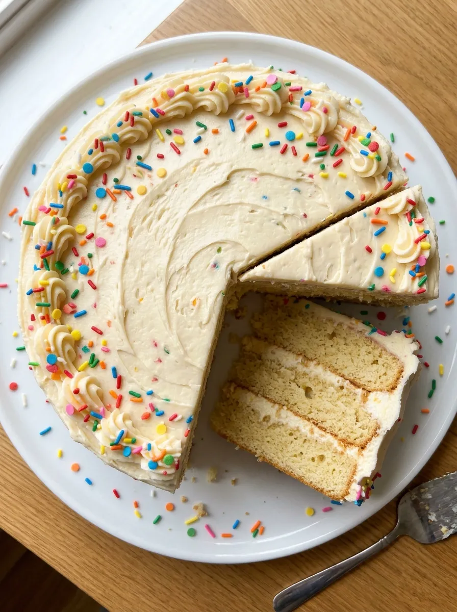 Vanilla Birthday Cake