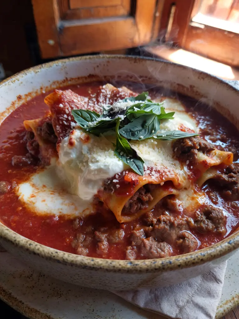 Lasagna Soup