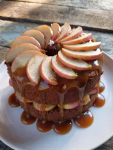 Caramel Apple Cake