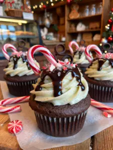 Chocolate Peppermint Cupcakes