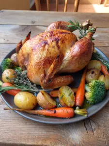 Roasted Chicken with Vegetables
