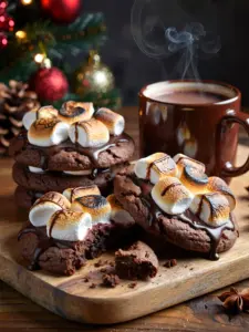 Hot Chocolate Cookies