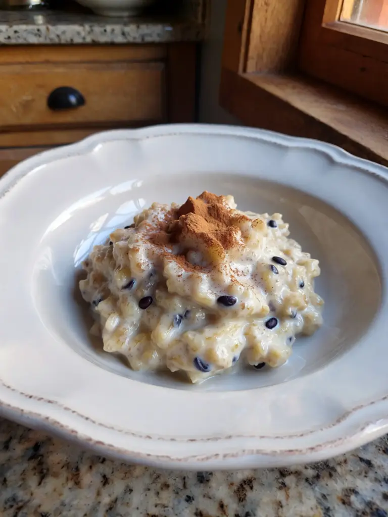 Vanilla Bean Rice Pudding