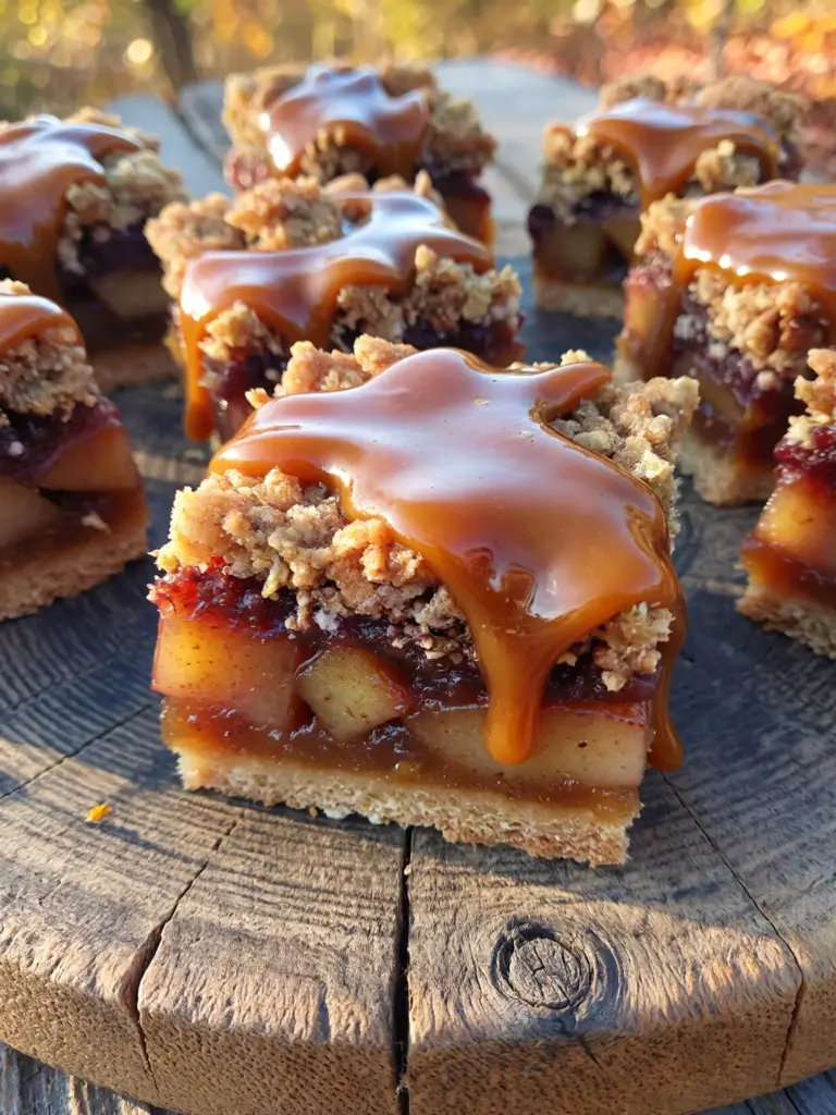 Caramel Apple Bars