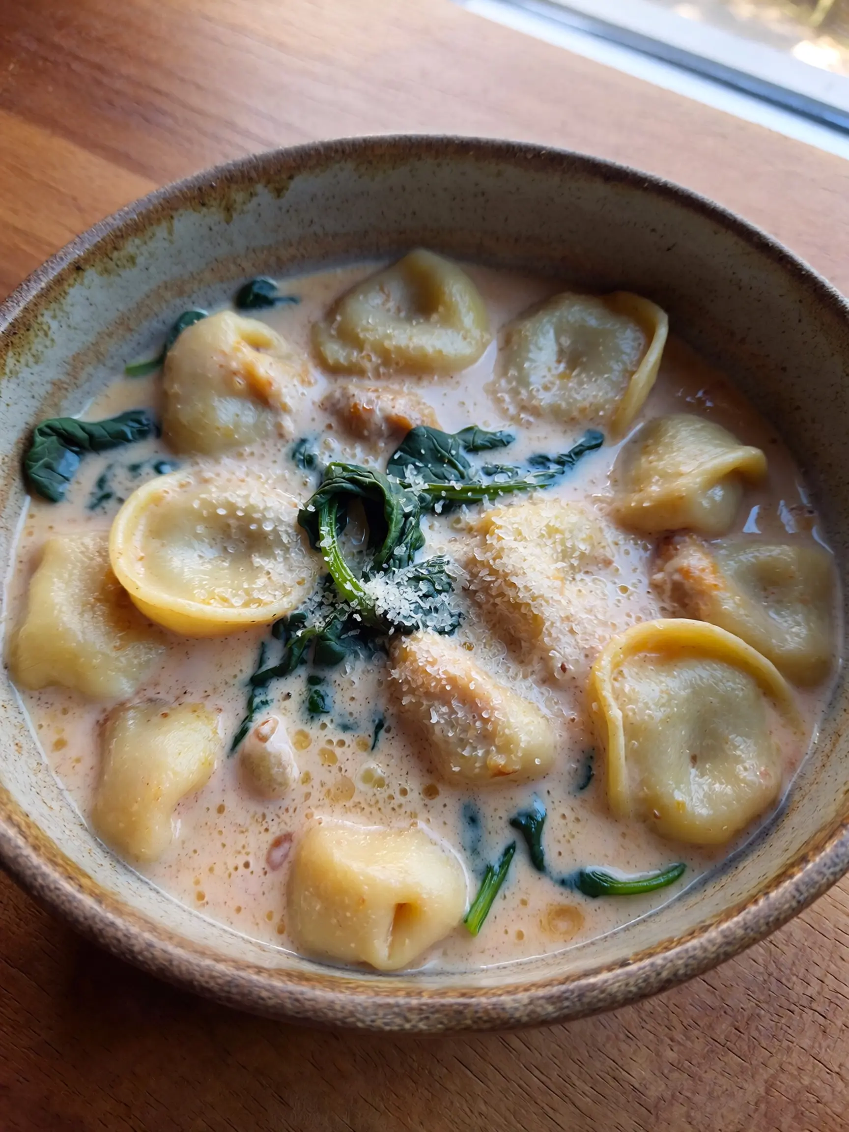 Creamy Tortellini Soup