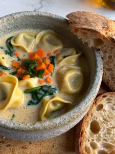Creamy Tortellini Soup