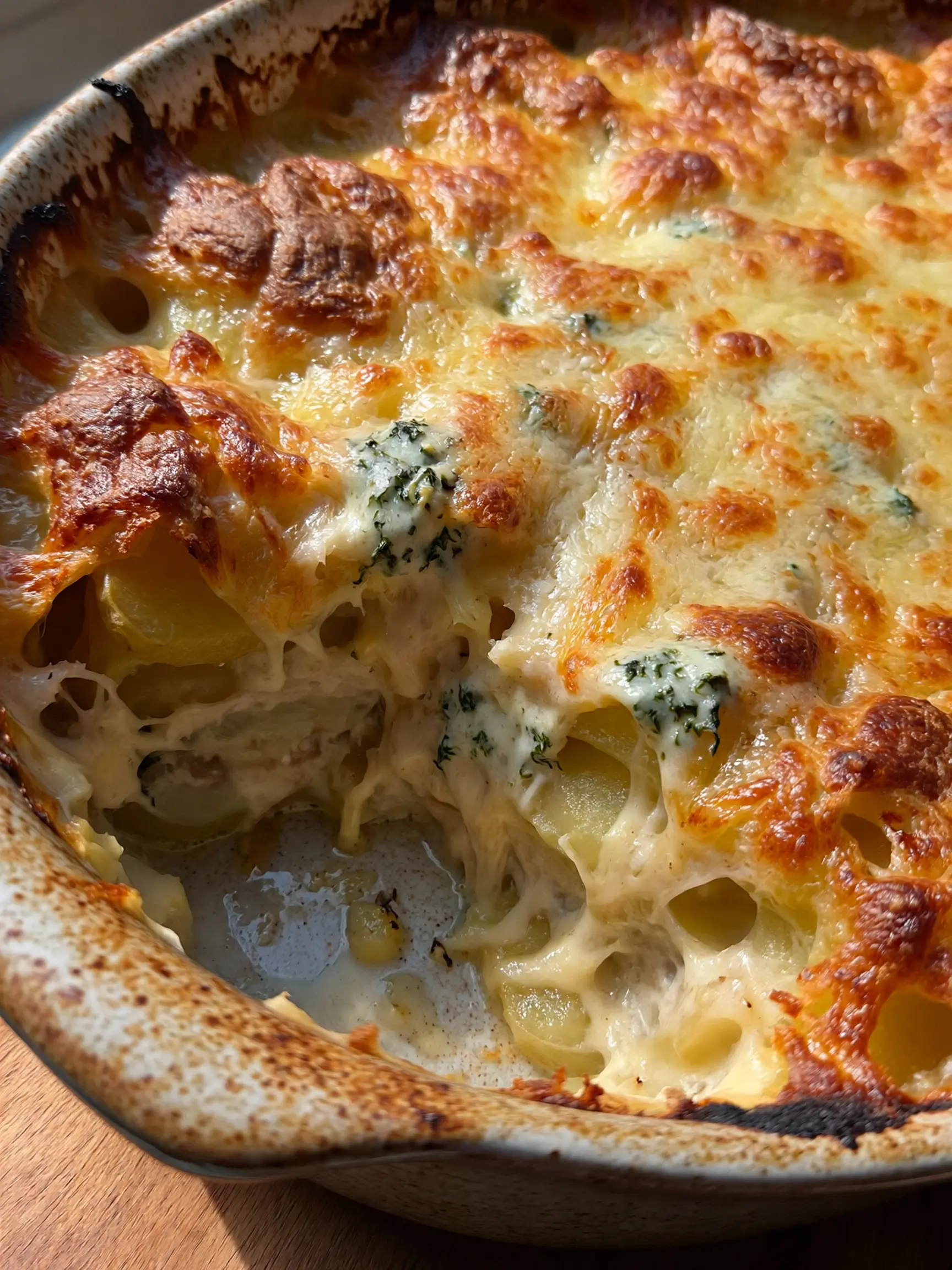 Cheesy Potato Gratin