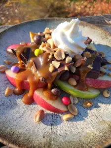 Candy Apple Nachos