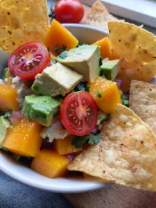 Mango Avocado Salsa Bowl