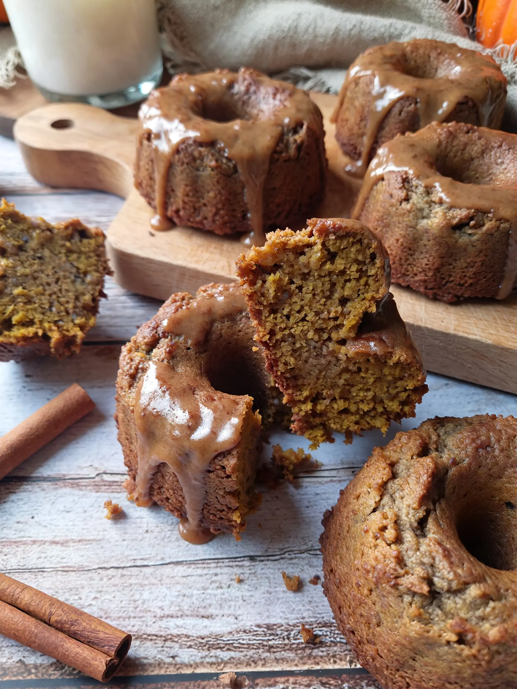 Keto Pumpkin Donuts Air Fryer Style