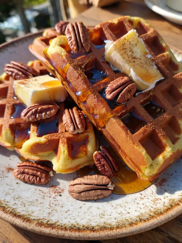 Pumpkin Waffles
