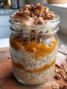 Pumpkin Overnight Oats