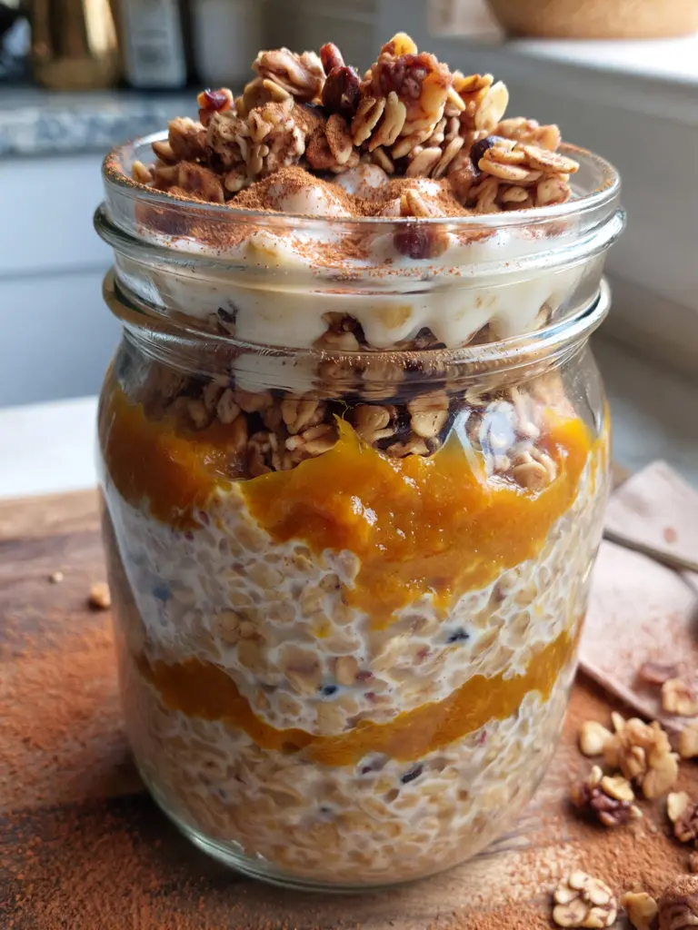 Pumpkin Overnight Oats