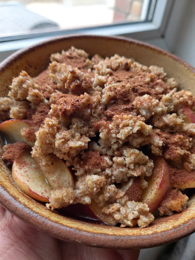 Keto Apple Crisp Sugar