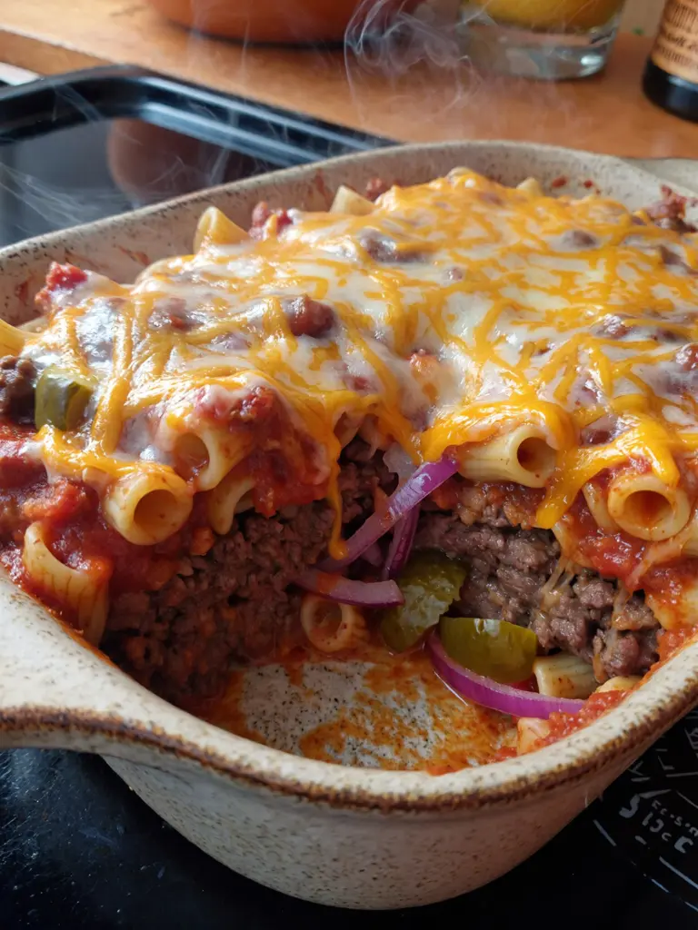 Cheeseburger Casserole