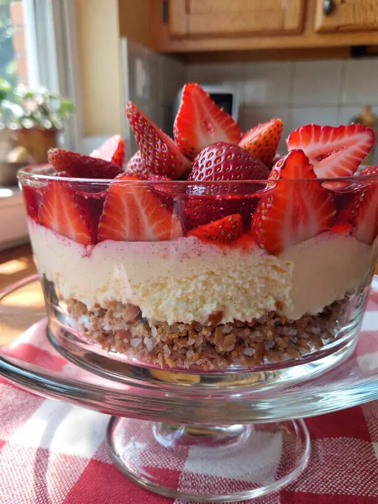 Strawberry Pretzel Salad