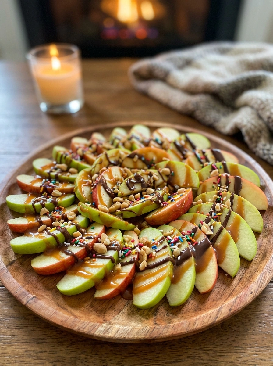Candy Apple Nachos
