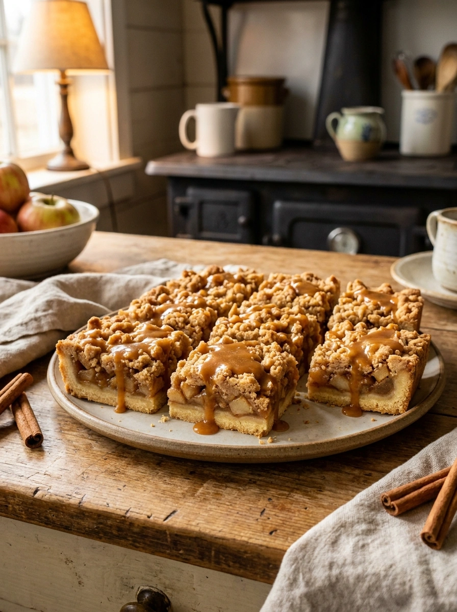 Caramel Apple Bars