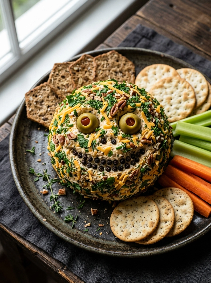Creepy Cheese Ball