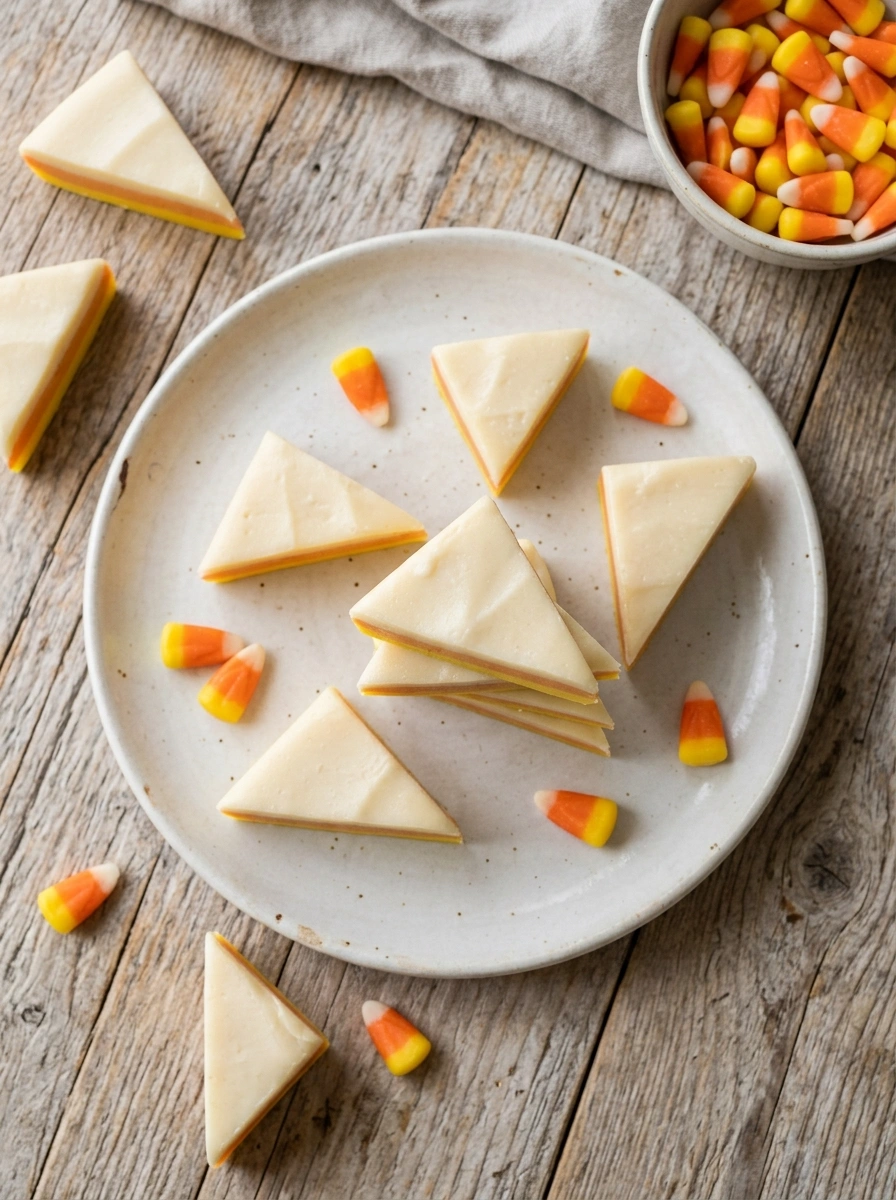 Candy Corn Fudge