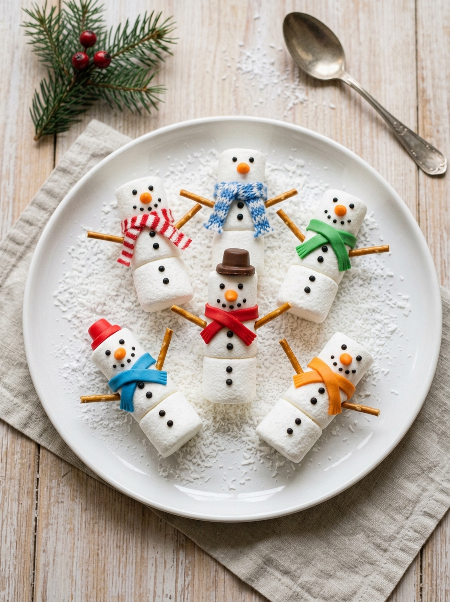 Marshmallow Snowman Treats