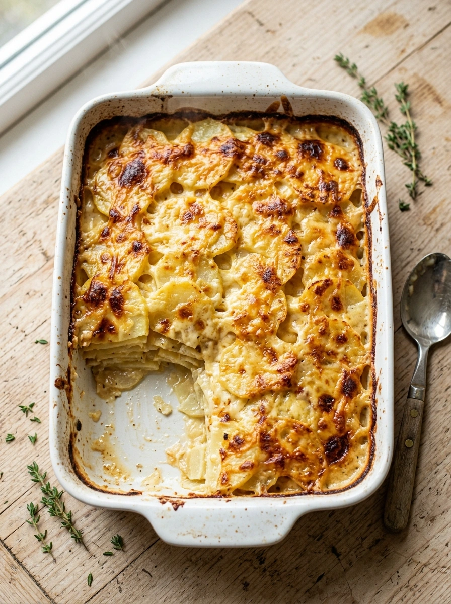Cheesy Potato Gratin
