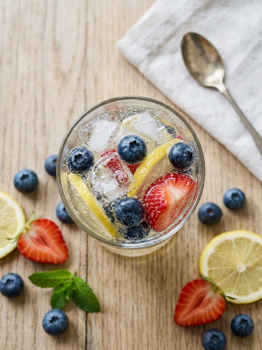 Patriotic Sparkling Lemonade