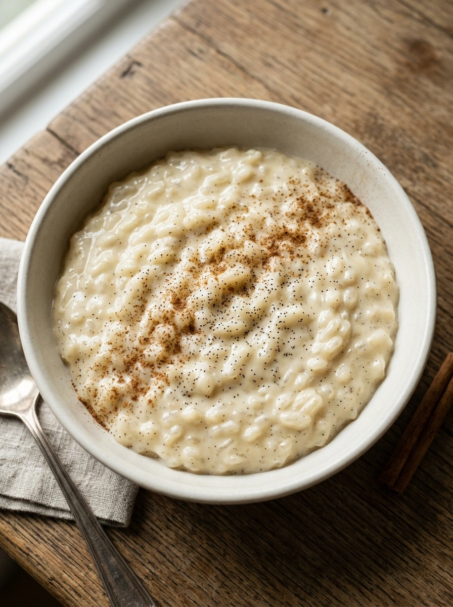 Vanilla Bean Rice Pudding