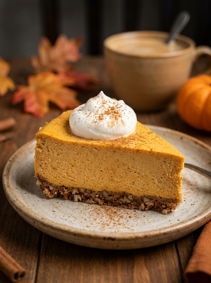 keto pumpkin cheesecake