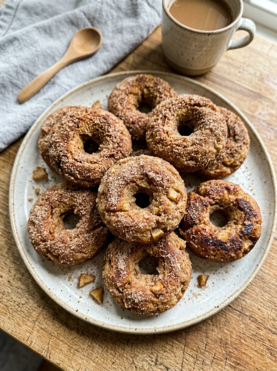 Baked Apple Donuts