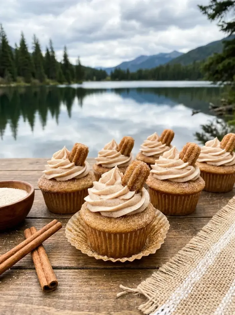 Churro Cupcakes