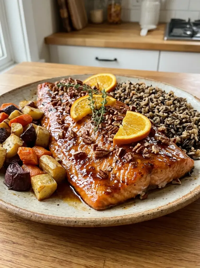 Maple Glazed Salmon