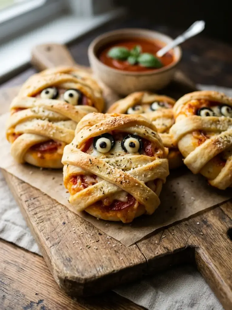 Mummy Pizza Rolls