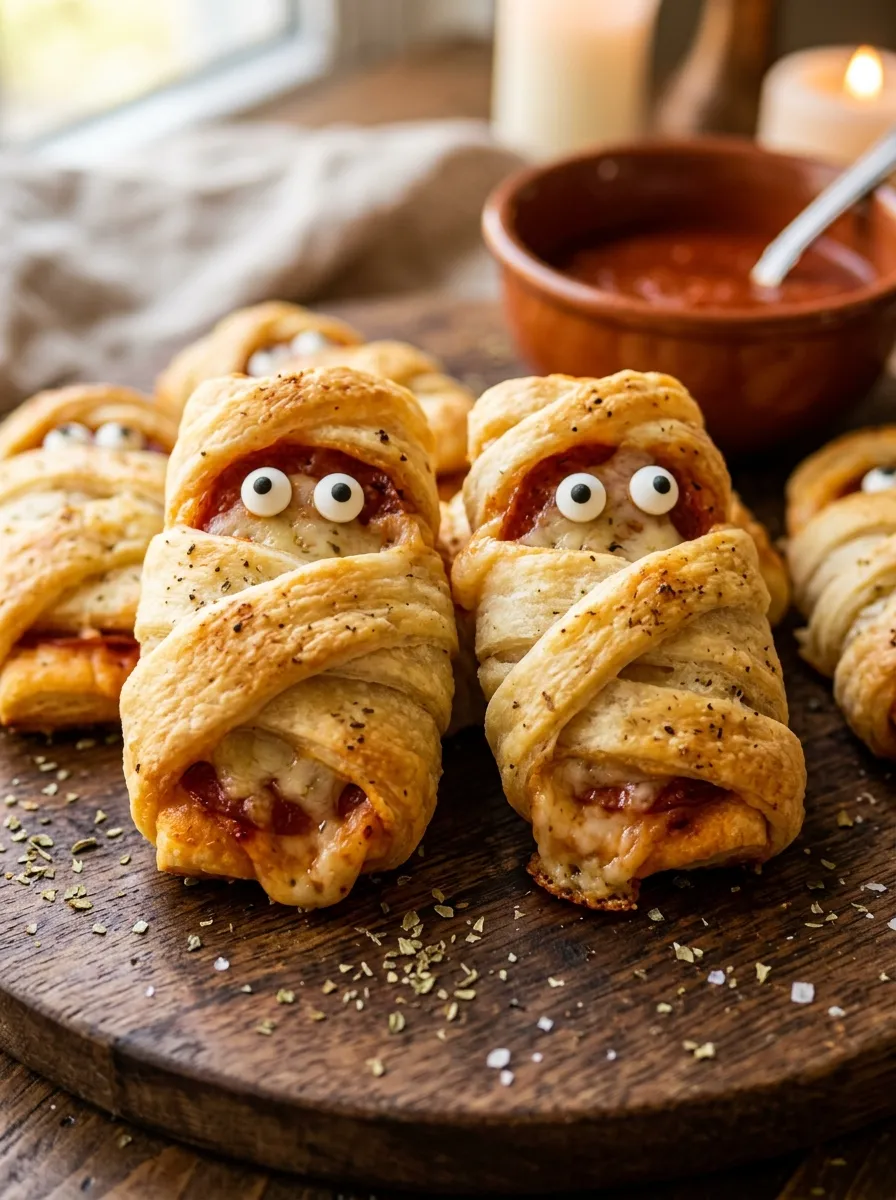 Mummy Pizza Rolls