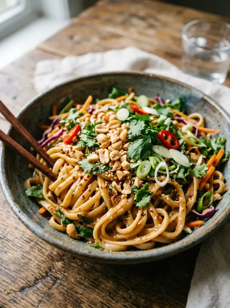 Peanut Noodle Salad