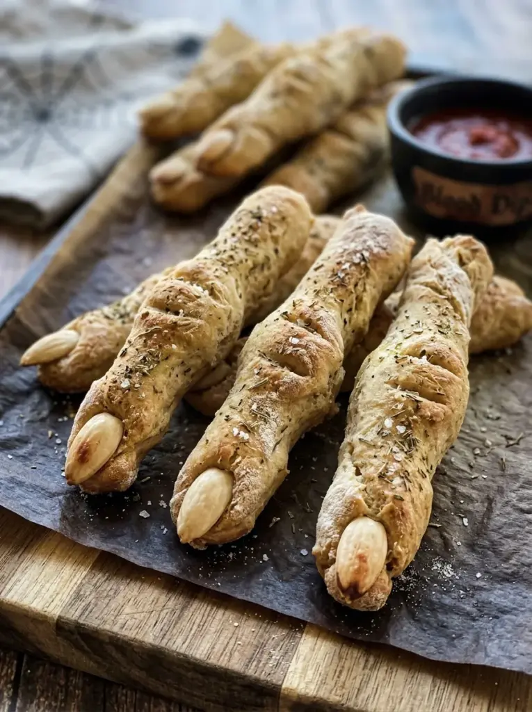 Witch Finger Breadsticks